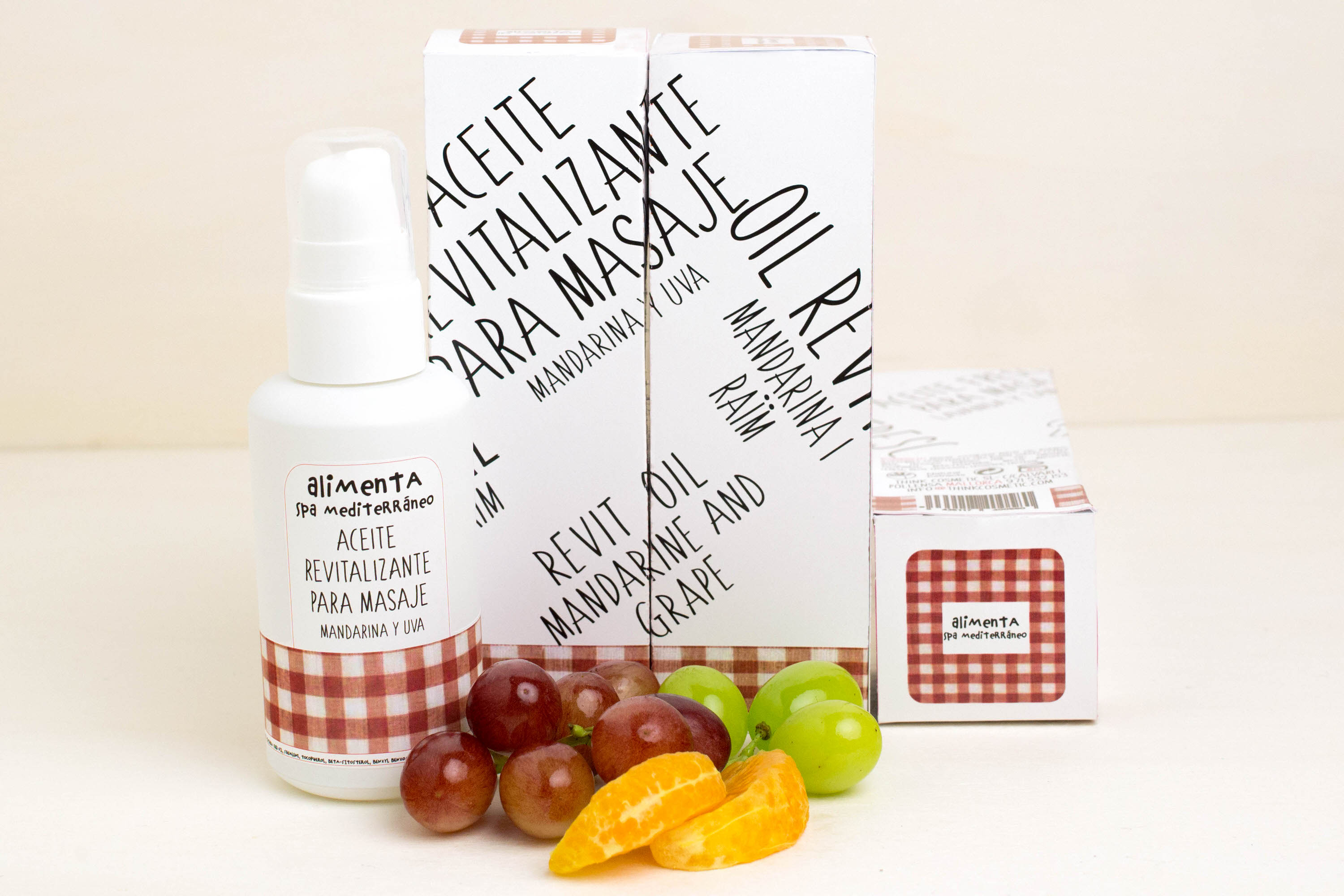 Aceite Revitalizante Mandarina y Uva 100 ml